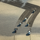 Illustration for article titled A Gigantic Sand Drawing Is How Land Rover Said Farewell To The Defender